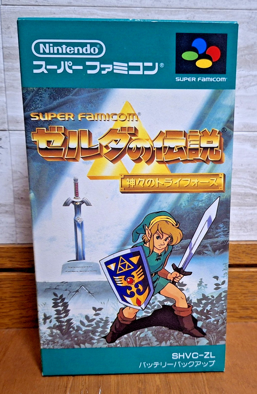 Super Famicom Legend of Zelda Kamigami no Triforce Hyrule SFC *UNOPENED* ???