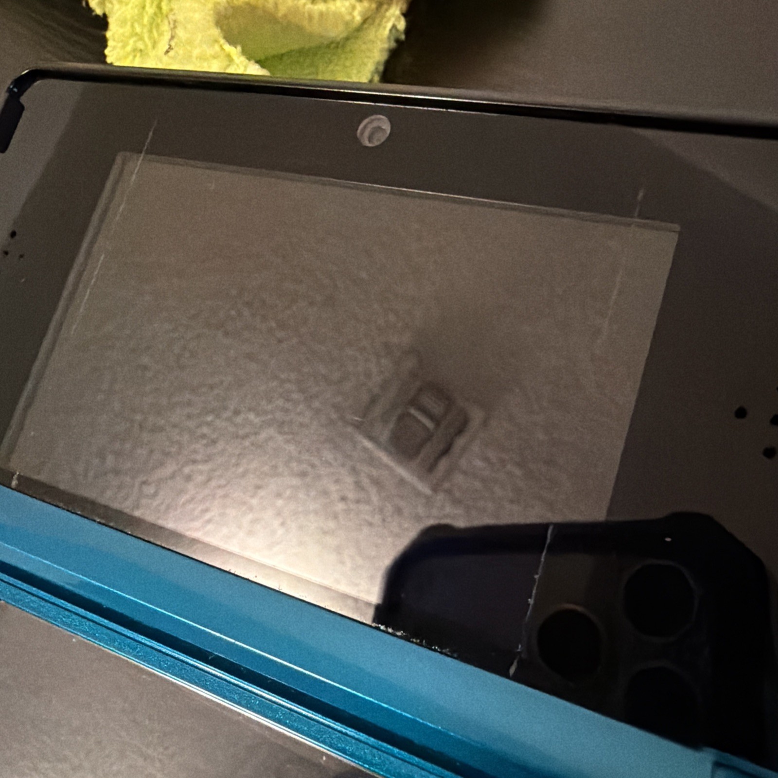 Nintendo 3DS CTR-001 (USA) Console Aqua Blue Stylus Charger SD Card