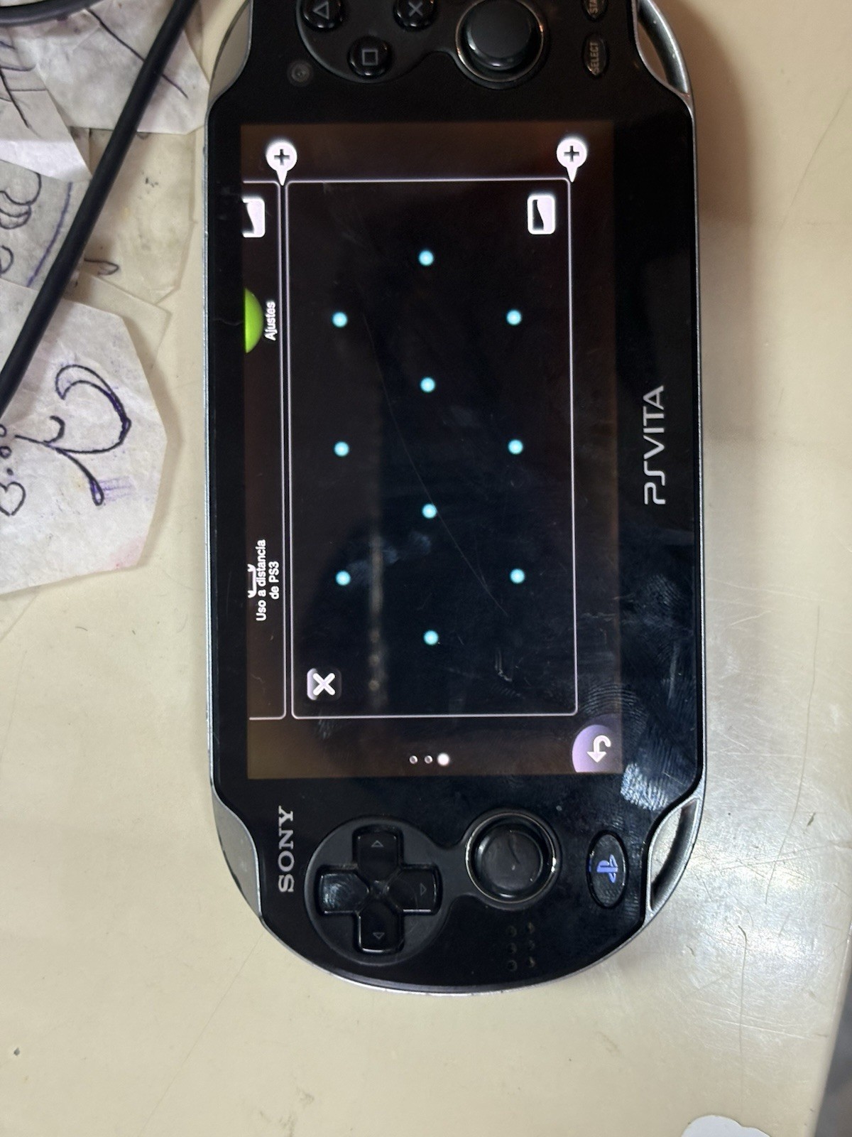 Playstation Vita OLED with 8gb Memory Stick. No Charger Included.