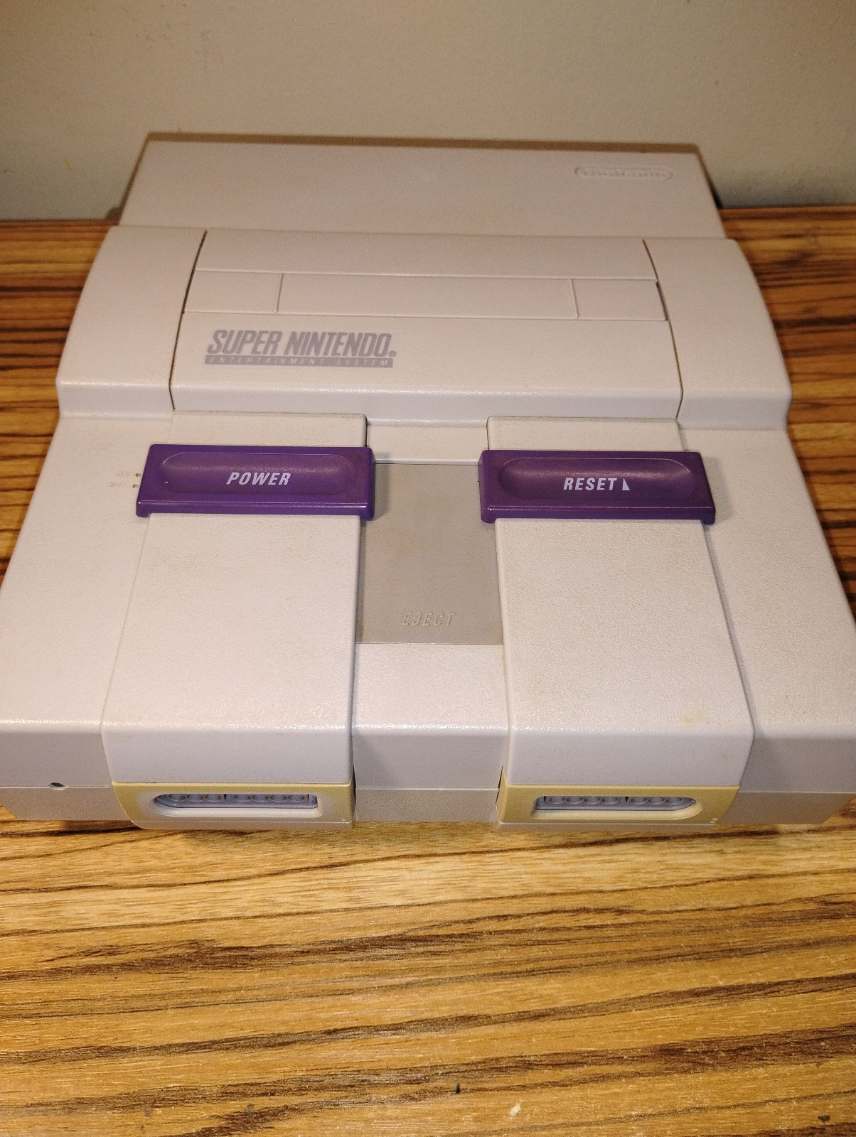 Nintendo SNES Console Bundle | 8 Games | 2 OEM Controllers | OEM Cables | Tested