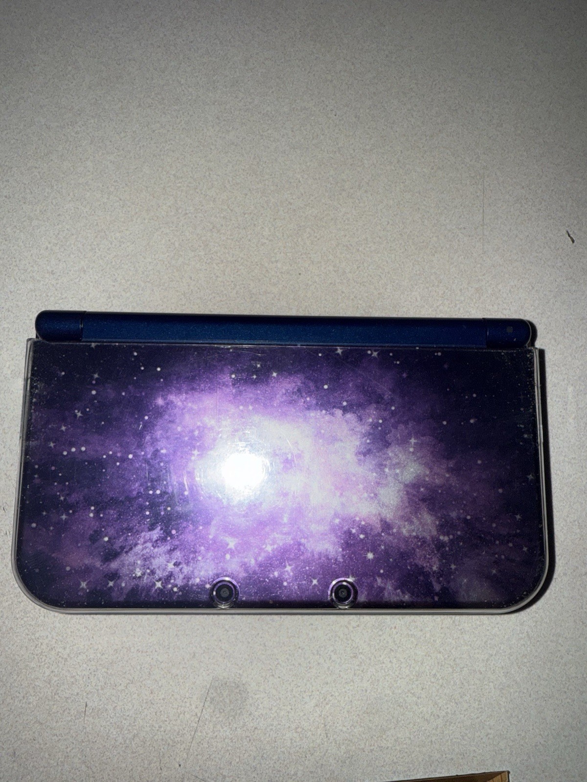 Nintendo Galaxy 3DS XL Nintendo Galaxy Style + Game Lot Pokemon Platinum etc