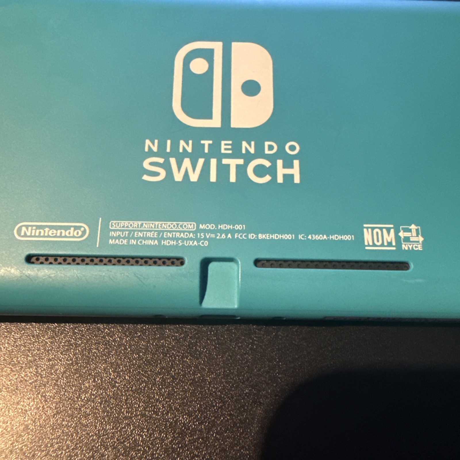 Nintendo Switch Lite Hand-Held Gaming Console – Turquoise (HDH-001)