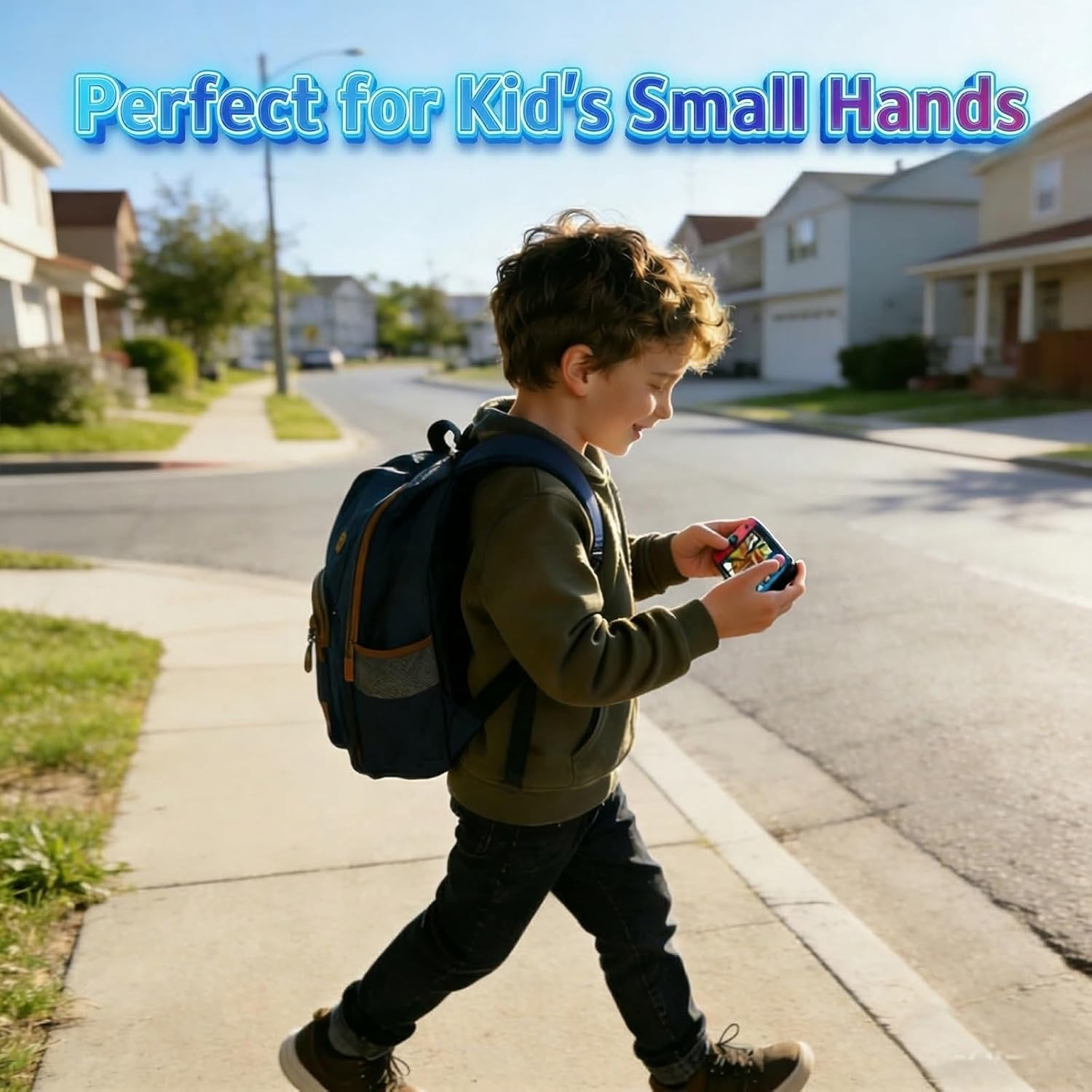 Retro Handheld Game Console, 240 Classic Retro Video Games Preloaded for Kids, P