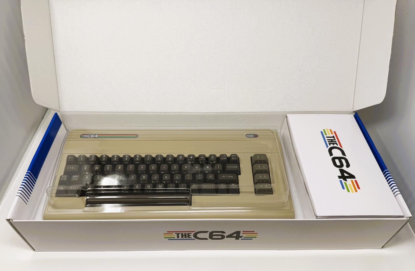 THE C64 Full Size Retro MicroComputer Console Working Keyboard Commodore 64