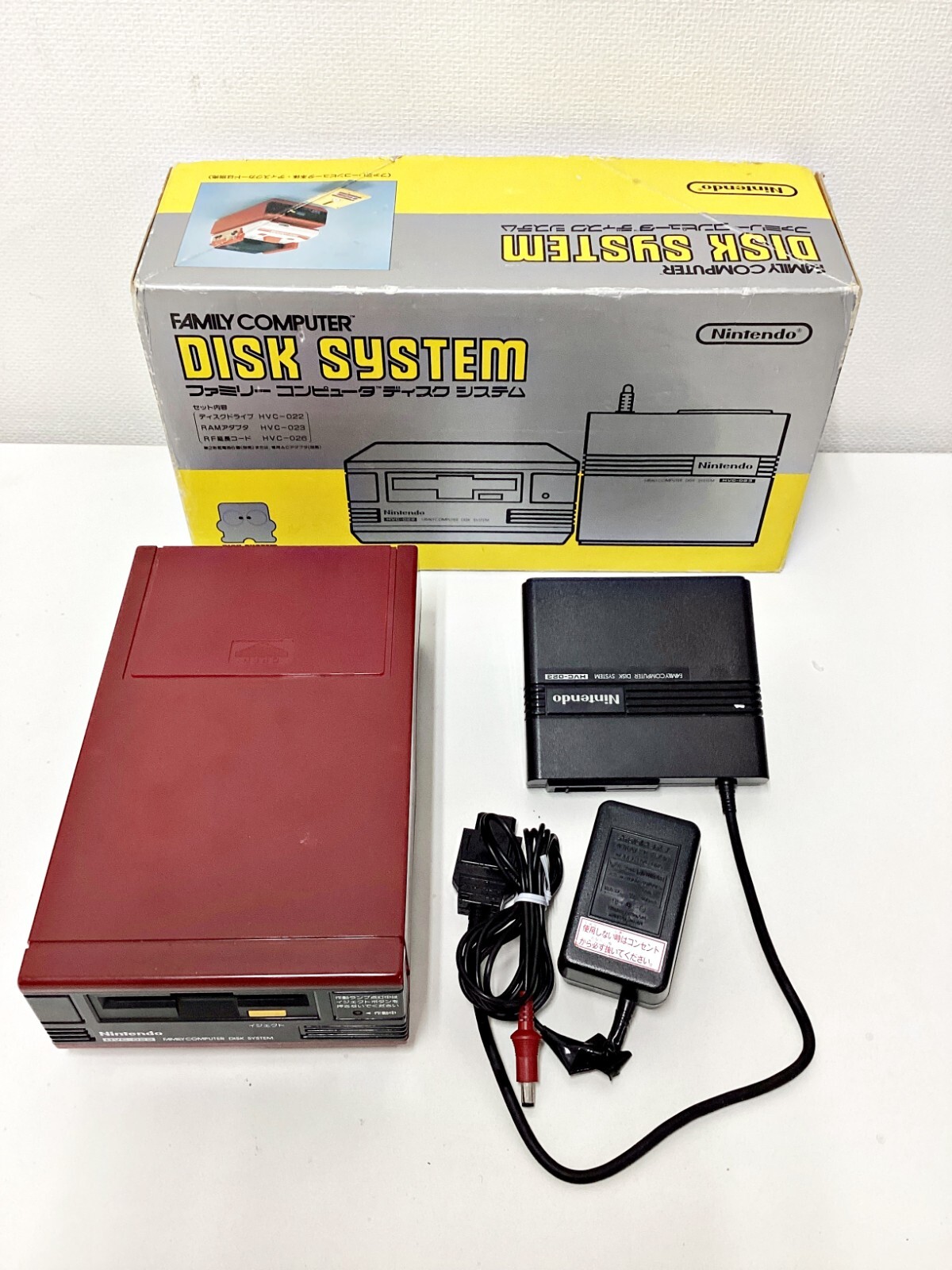 Nintendo Famicom Disk System 612 Boxed New Belt/Tuning 1 Week to USA