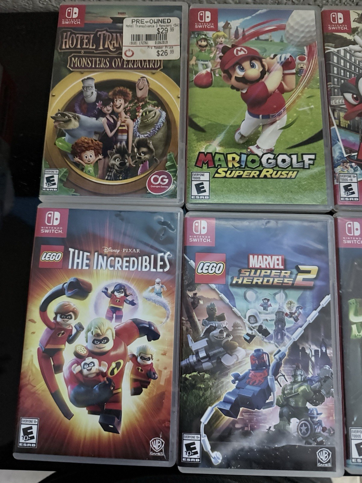 Nintendo Switch Super Bundle Console and Games