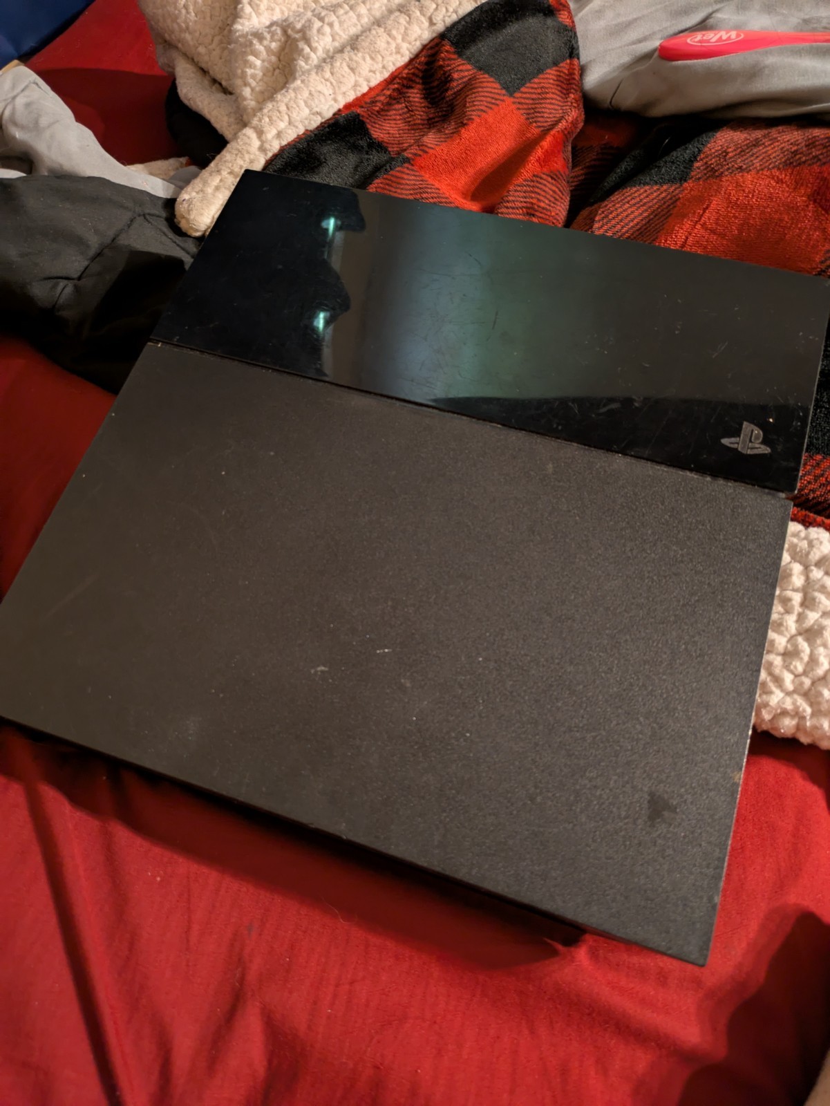 PlayStation 4, Regular, Very Used, Scratched Up A Lot, But Still Runs Perfectly