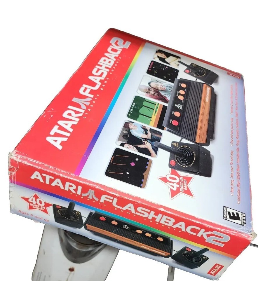 Atari Classic Game Console Flashback 2, 40 Games Original