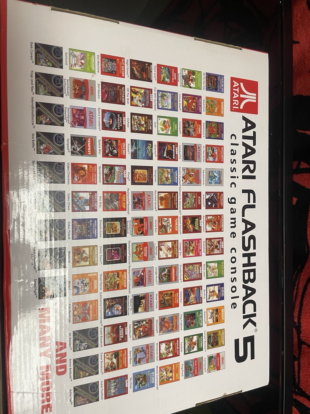 Atari Flashback 5 Classic Game Console Collector’s Edition 92 Built In Games