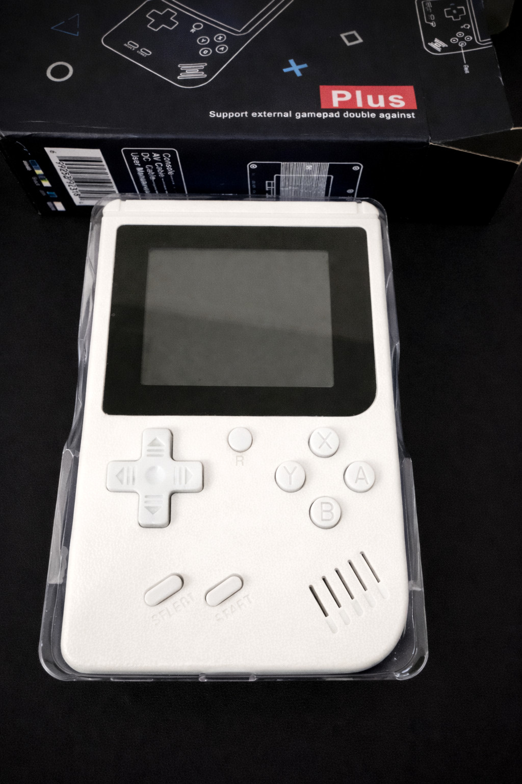 Handheld Retro Game Console Plus White Portable Game System TV Output | 0220