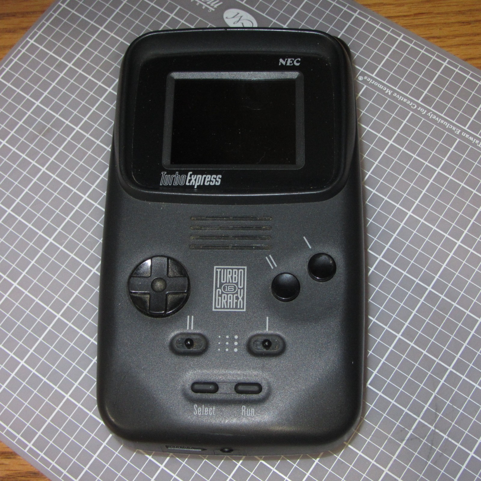 NEC Turbo Express Handheld Console For Repair/Parts Powers On