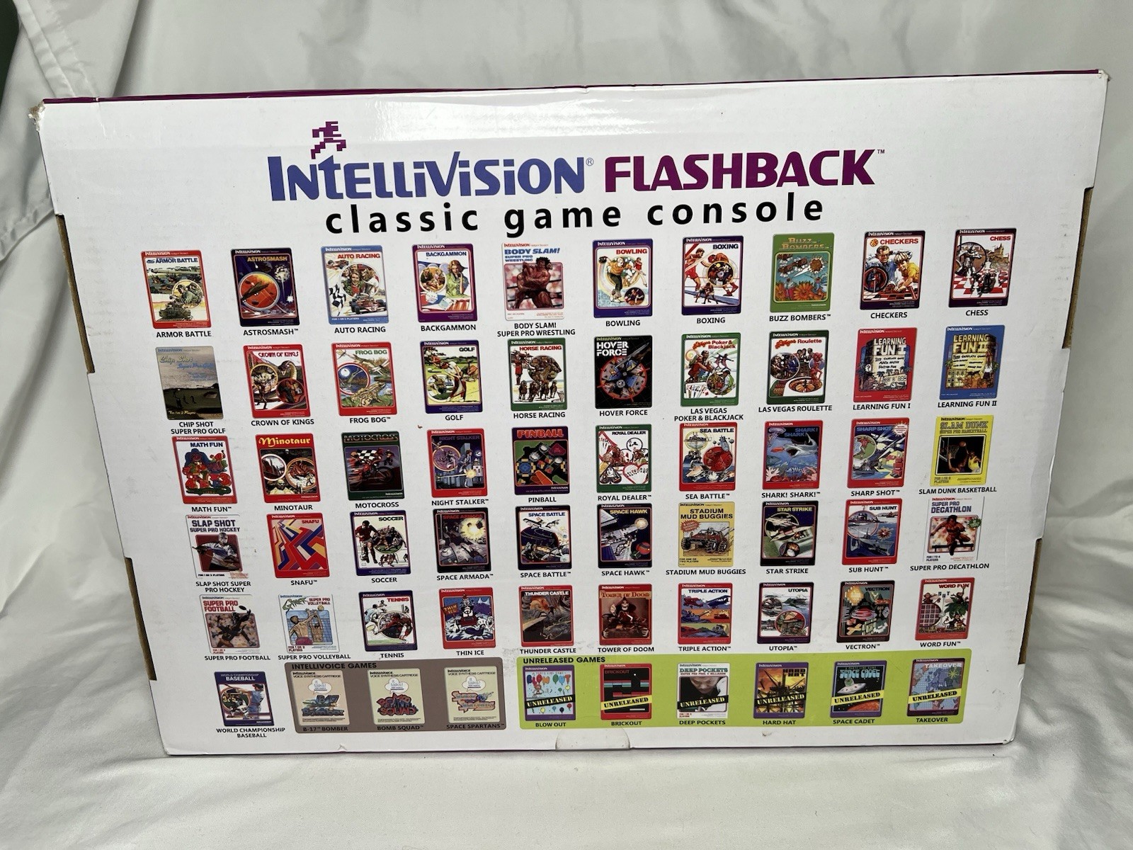 INTELLIVISION Flashback Classic Game Console With 60 Built-in Games Collectors