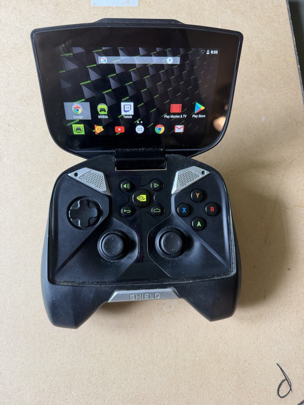 NVIDIA Shield Portable Handheld 16GB 720p Android Wi-Fi P2450 Black