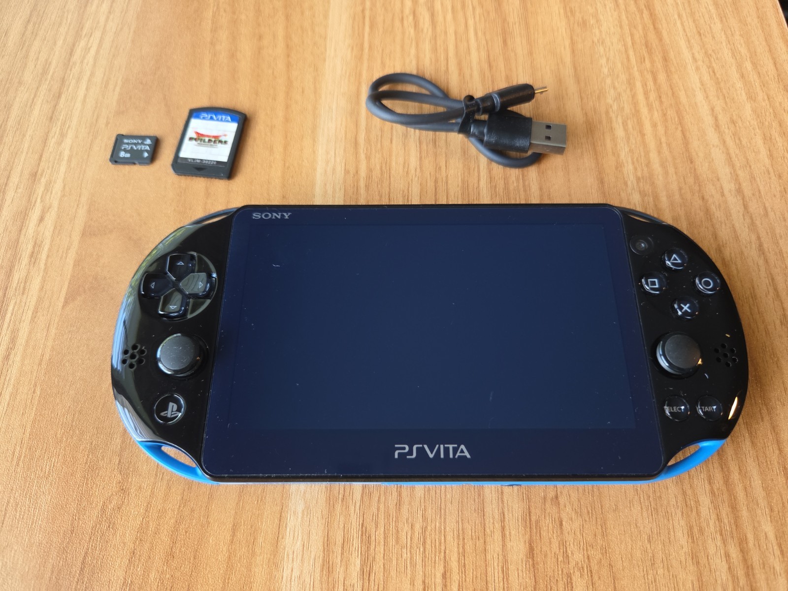 Sony PlayStation Vita Slim PS VITA Pch-2000 Black And Blue Console US SELLER