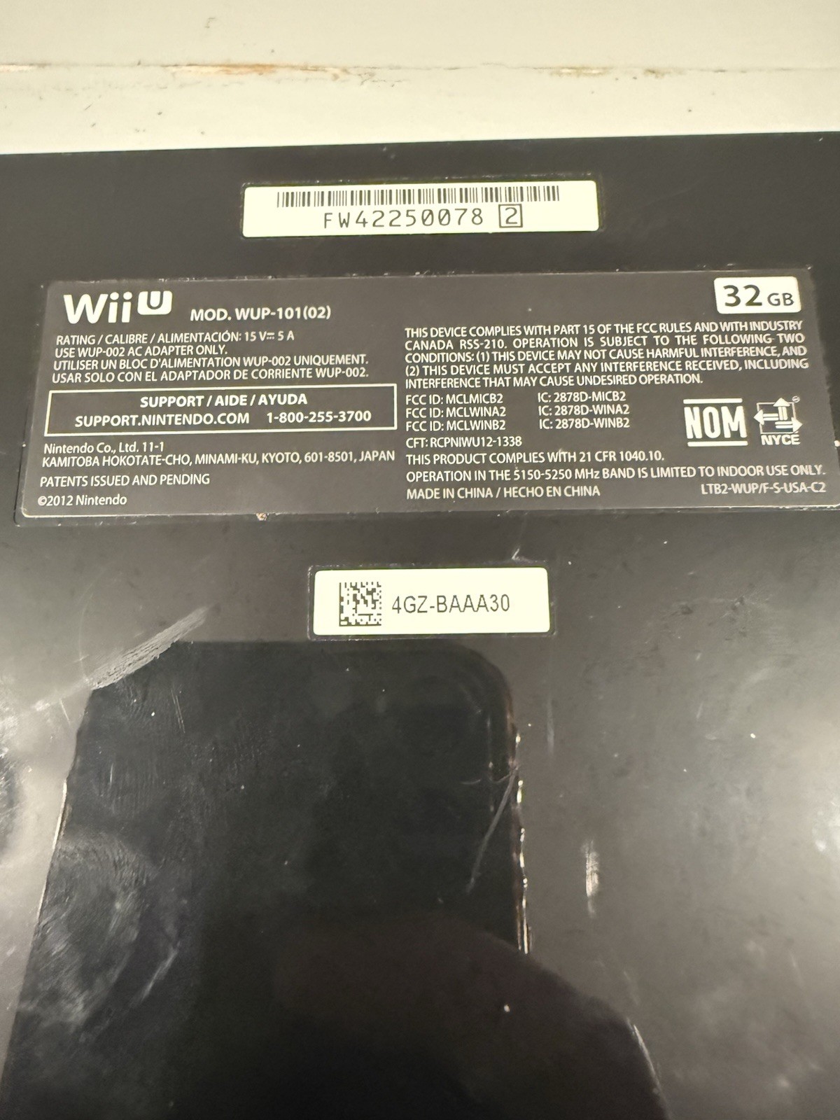 Nintendo Wii U 32GB Console Deluxe Set Bundle With Games Tested Working
