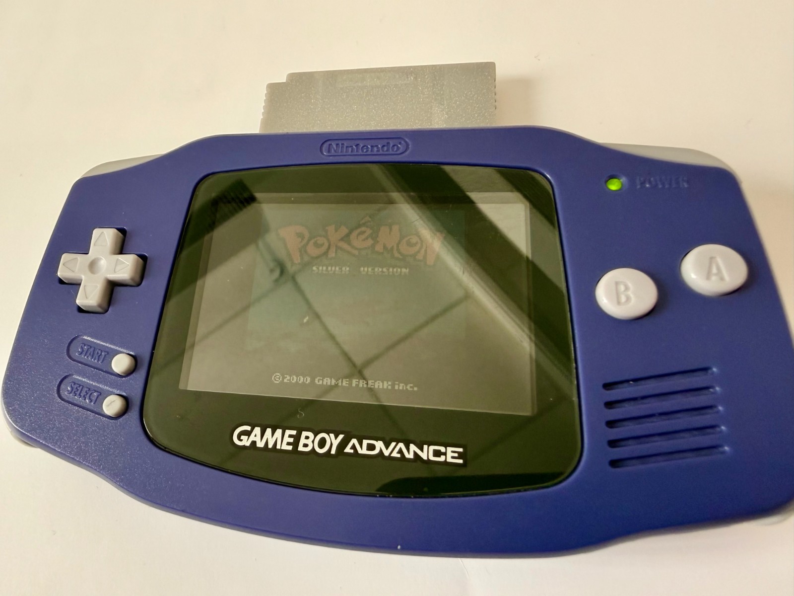 Nintendo Game Boy Advance Console (Indigo Purple AGB-001) GREAT CONDITION