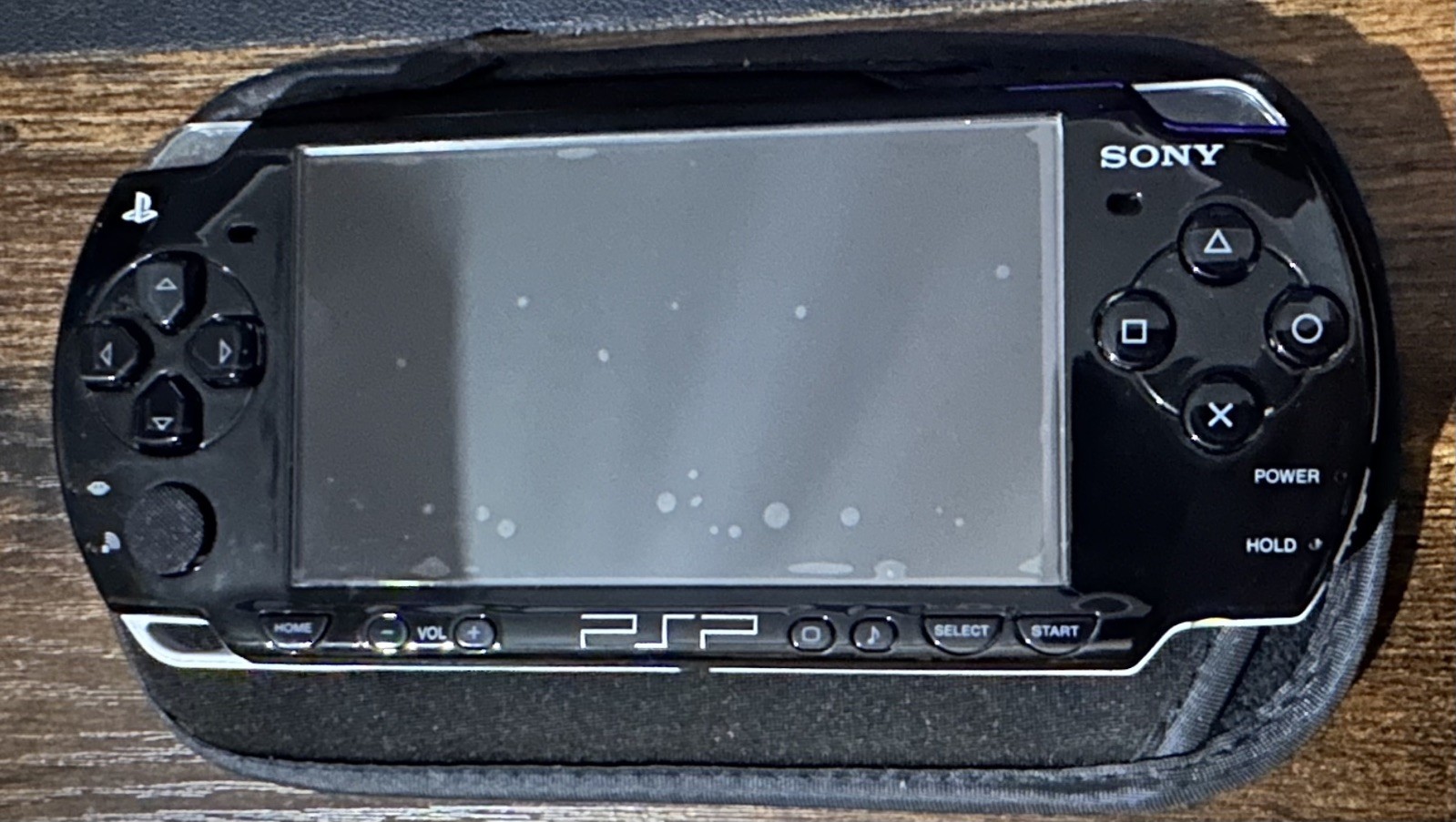 Sony Playstation PSP-2000 Console – (PSP-2001PB) Includes 9 games & 4 movies