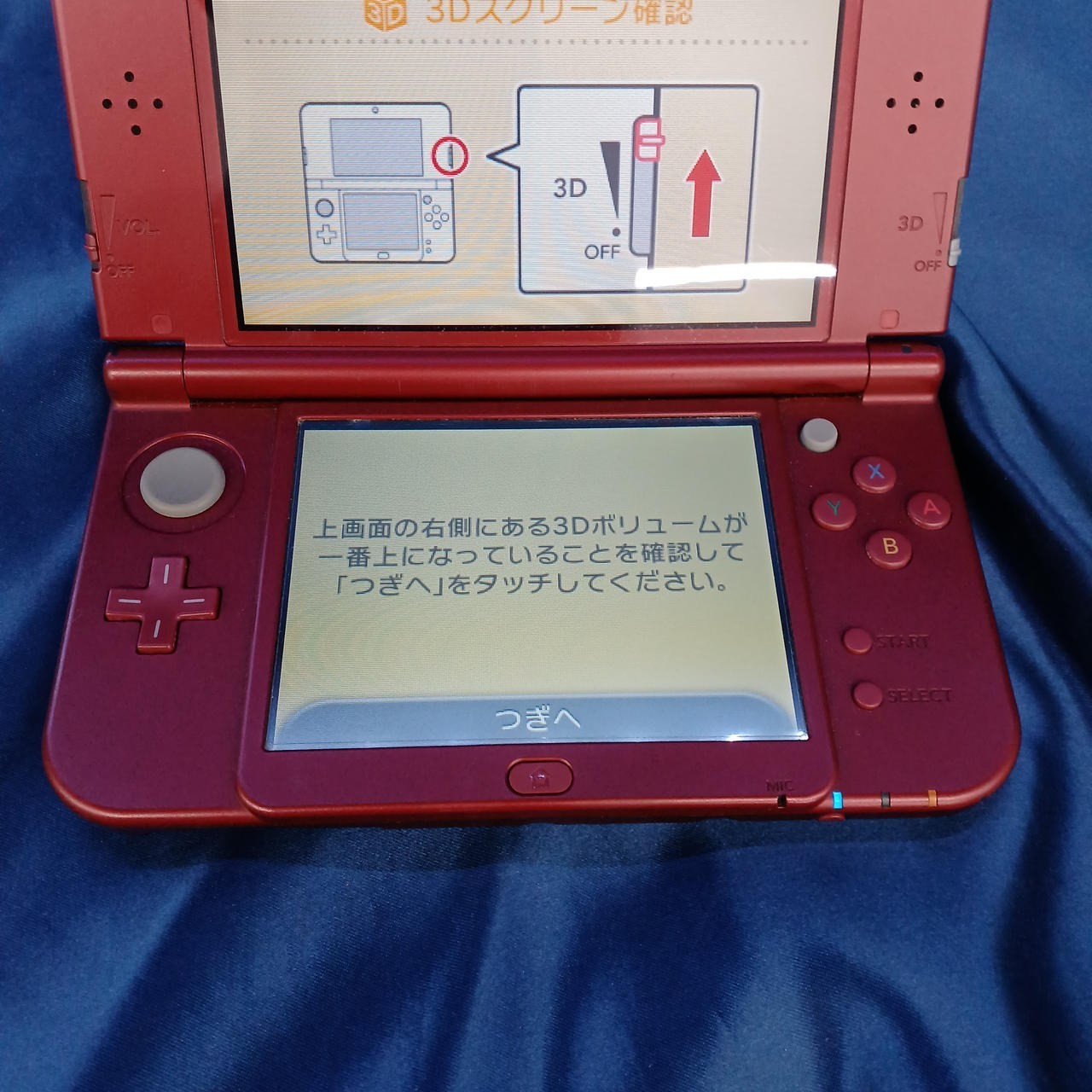 New Nintendo 3DS XL (LL) RED-001 Portable Console Tested A3412