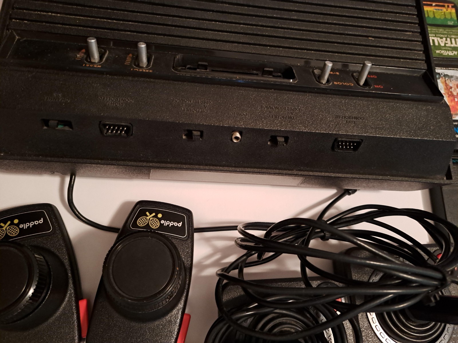 Atari 2600 Darth Vader Bundle: Console, 2 Joysticks Wires 40 Games. Plus More.