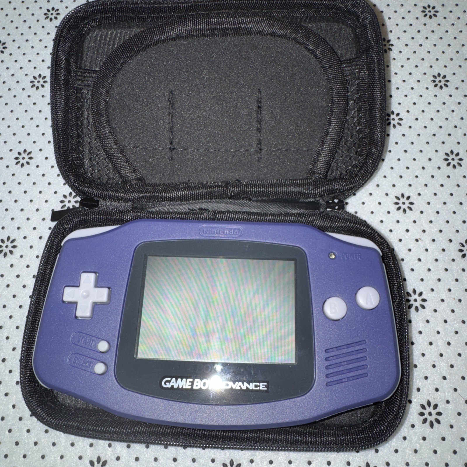 Nintendo Game Boy Advance GBA AGB-001 – Indigo Purple – MINT – 100% OEM