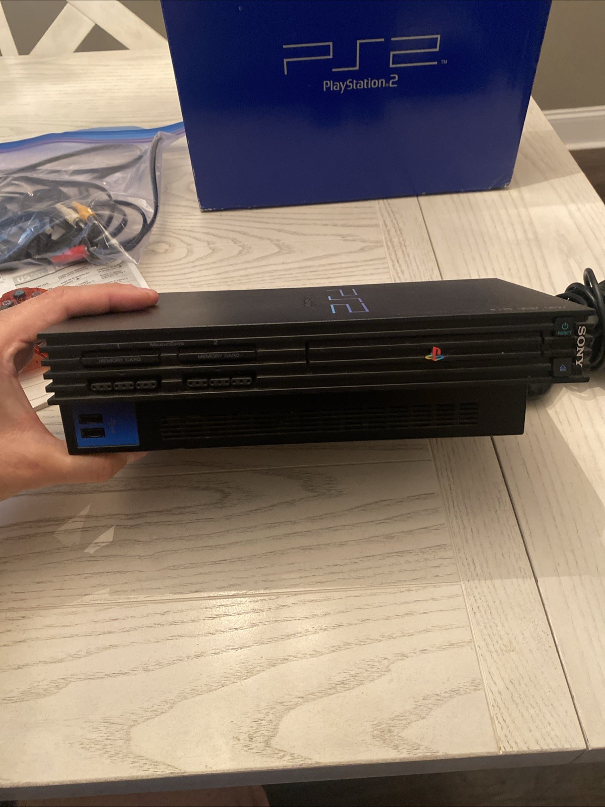 Sony PlayStation 2 PS2 Fat Console Complete in Box (CIB) – Tested SCPH-5001