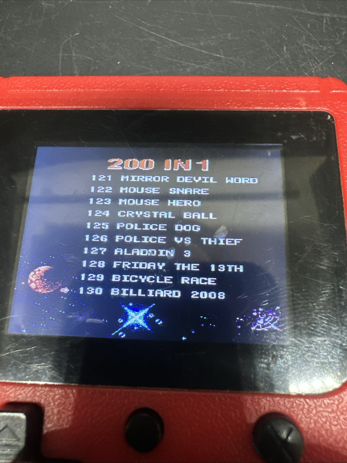 Merkury MI-PGC01 LCD Handheld Video Game System Backlit 200+ Games