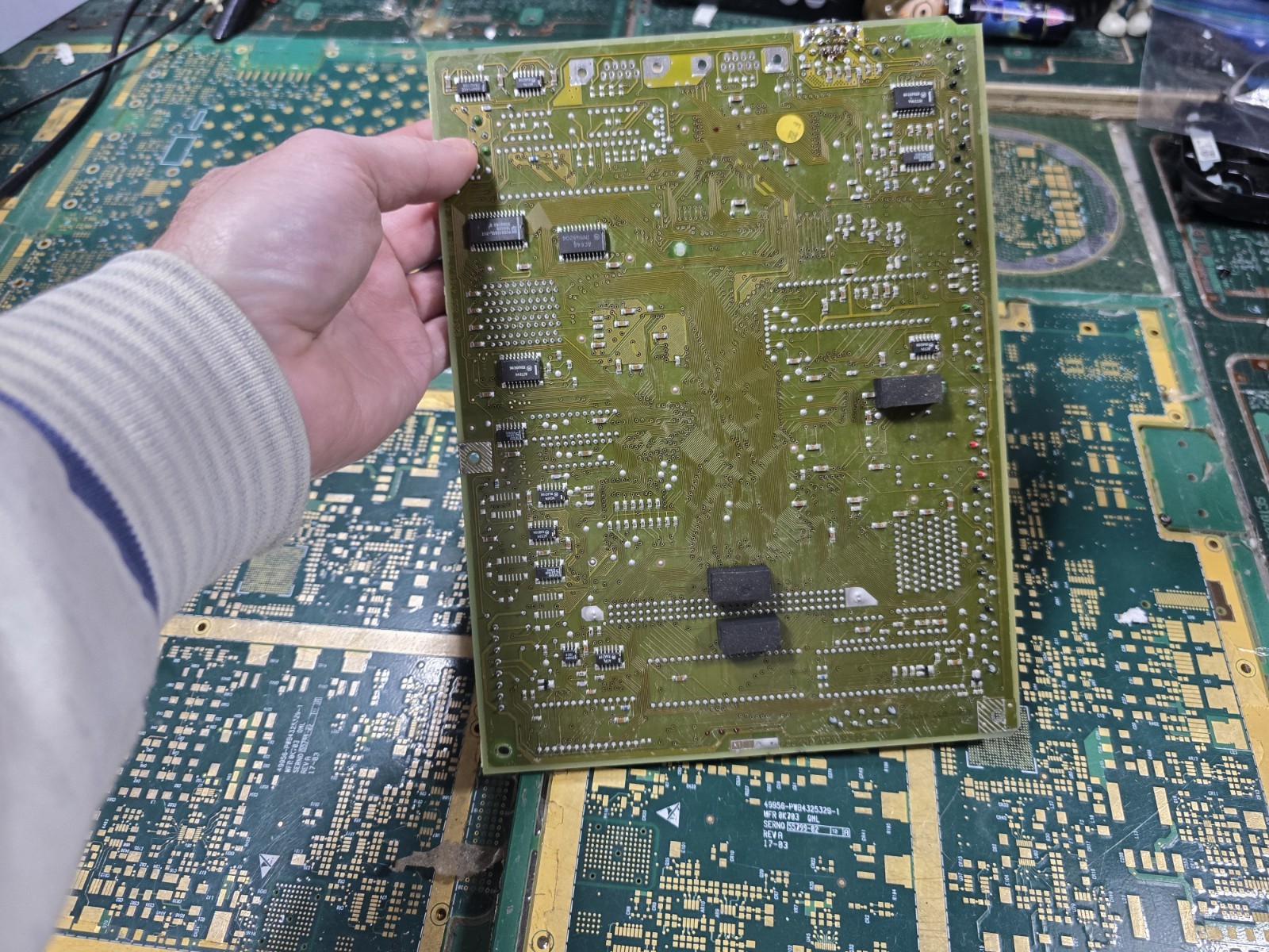 Philips CDI 910 EXACT 3104 128 0114.1 Board-Not Tested-Intact-PARTS-READ ALL