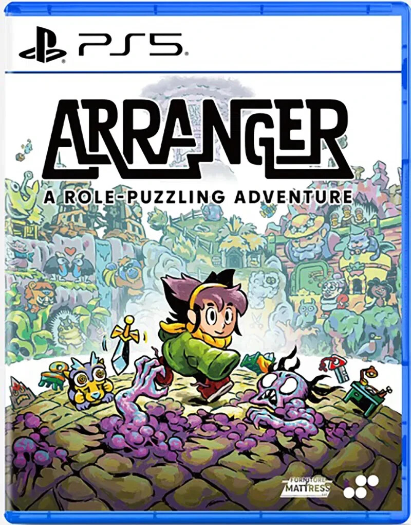 Arranger: A Role-Puzzling Adventure PS5 Brand New Game Special [2025 Action]