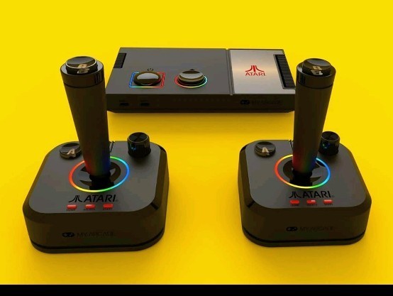 Atari Game Station Pro: Retro Video Game Console, 200+ Games, Wireless Joysticks