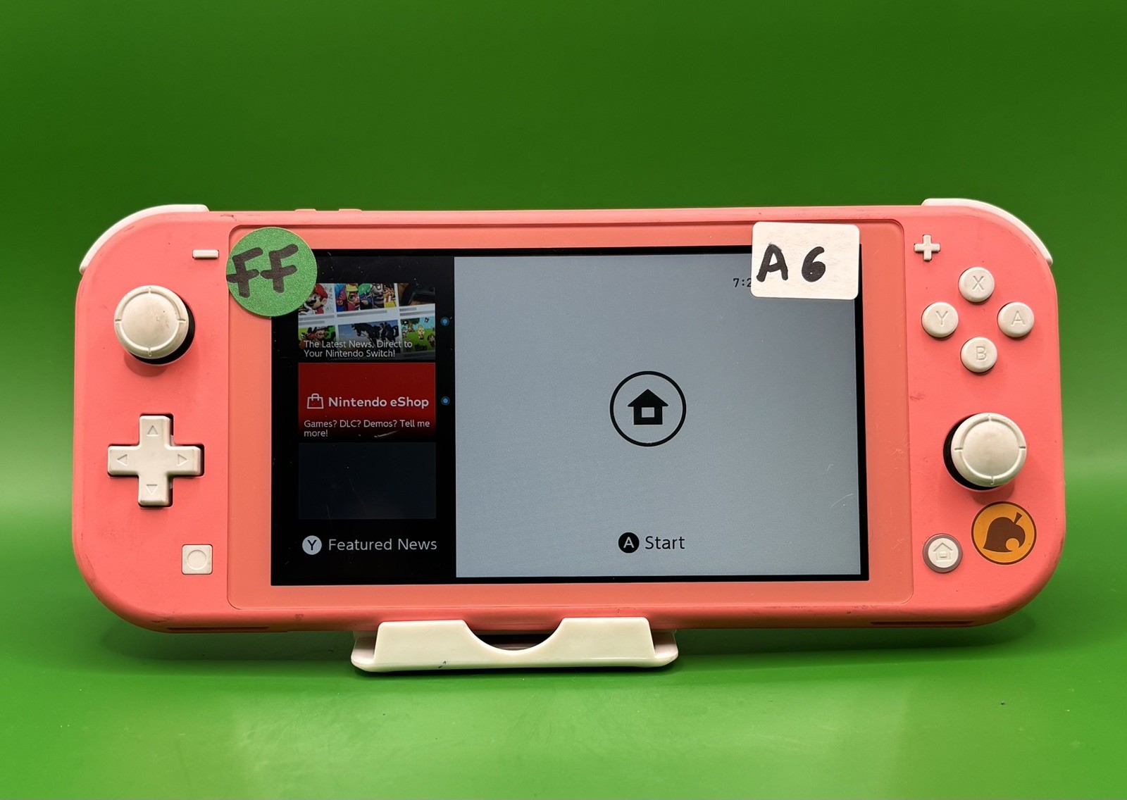 Nintendo Switch Lite – Animal Crossing Edition (A6) READ DESCRIPTION
