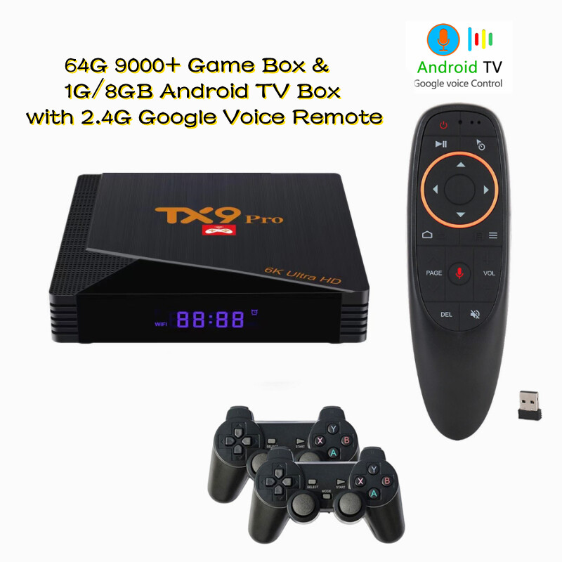 Smart TV Box & Game Box 9,000