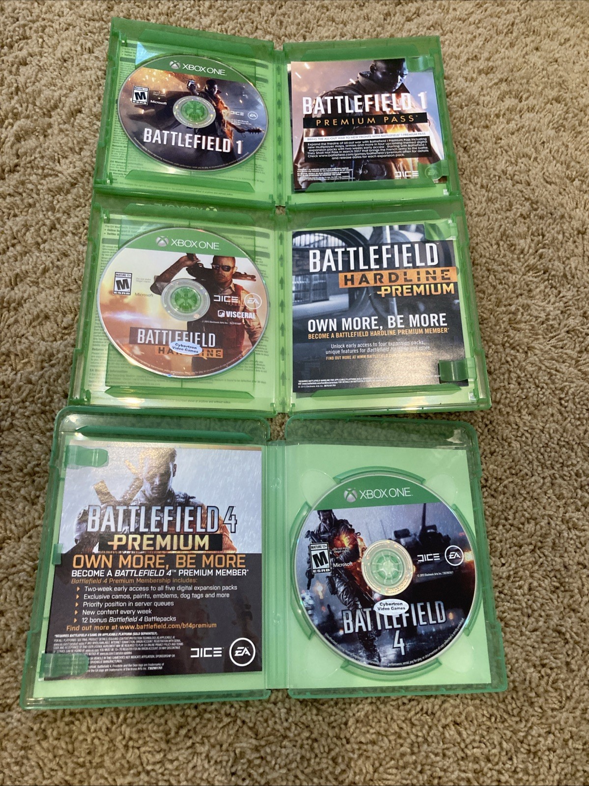 Microsoft Xbox One S Battlefield Console Bundle + Games + Cords – Tested!