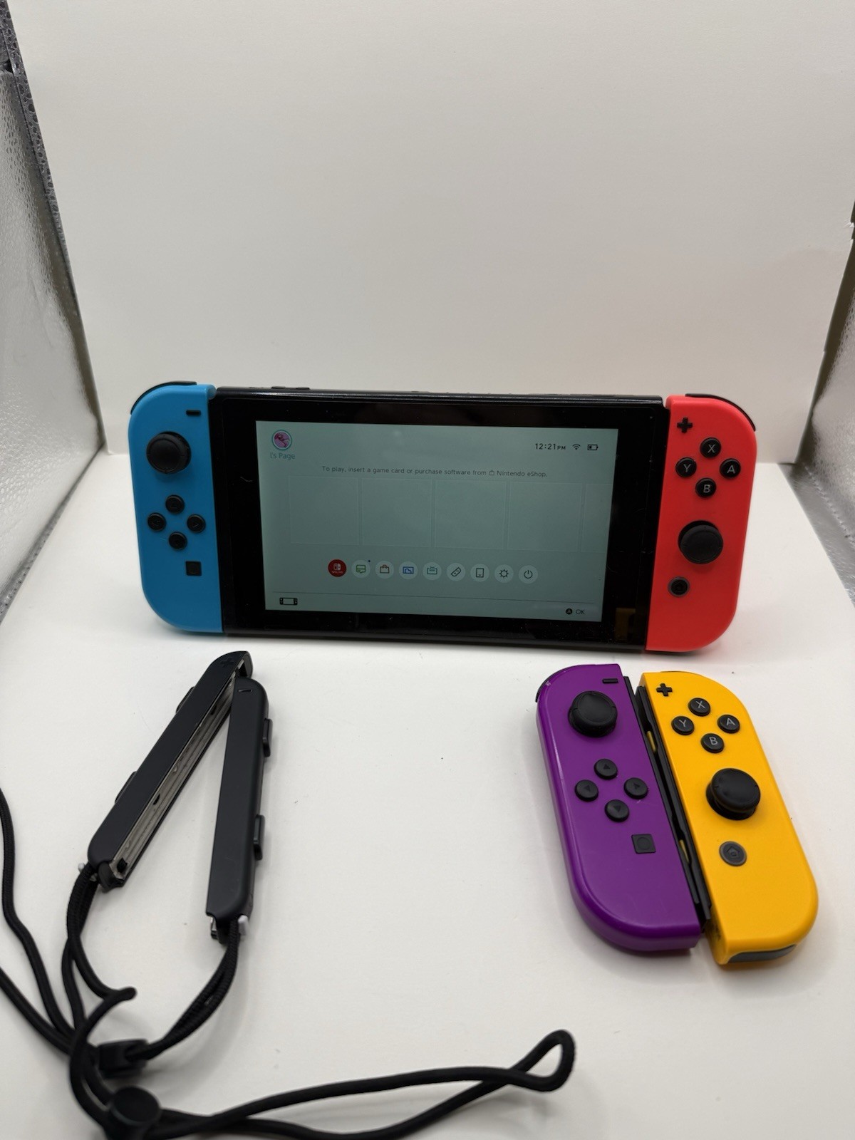Nintendo Switch HAC-001-01 Console And Joy Cons Only – READ