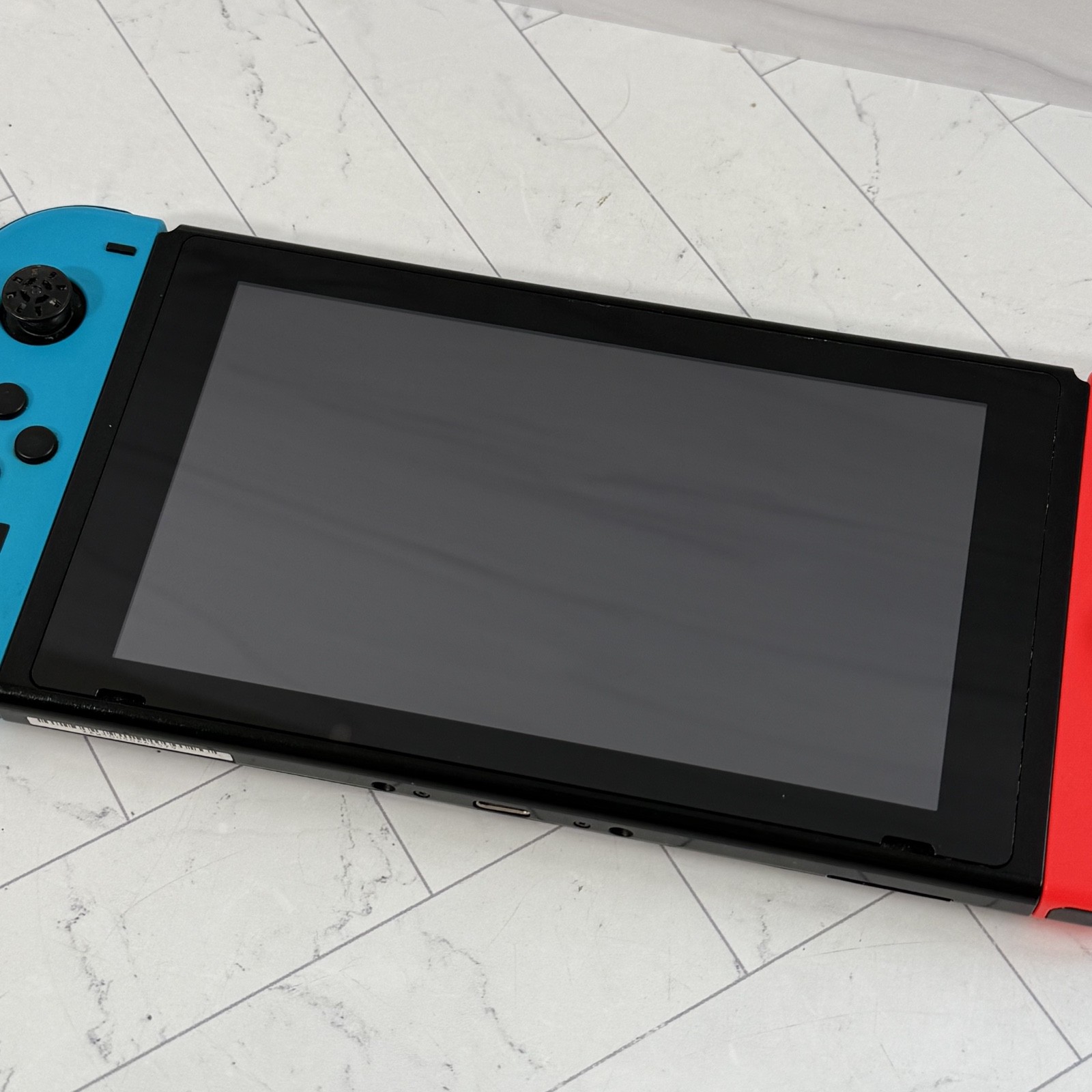 Nintendo Switch Model HAC-001 Console – 32GB + 128GB microSD See Photos! #H984