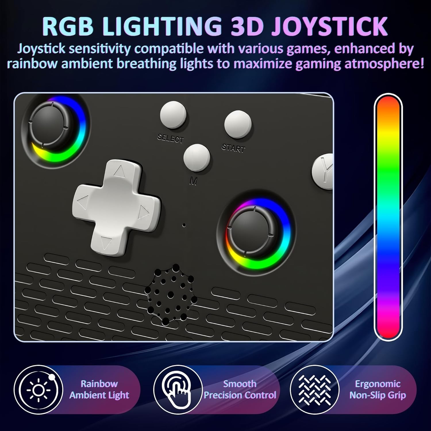 H5 Handheld Game Console: Ergonomic Design, 5-Inch HD Display & 40,000 Games