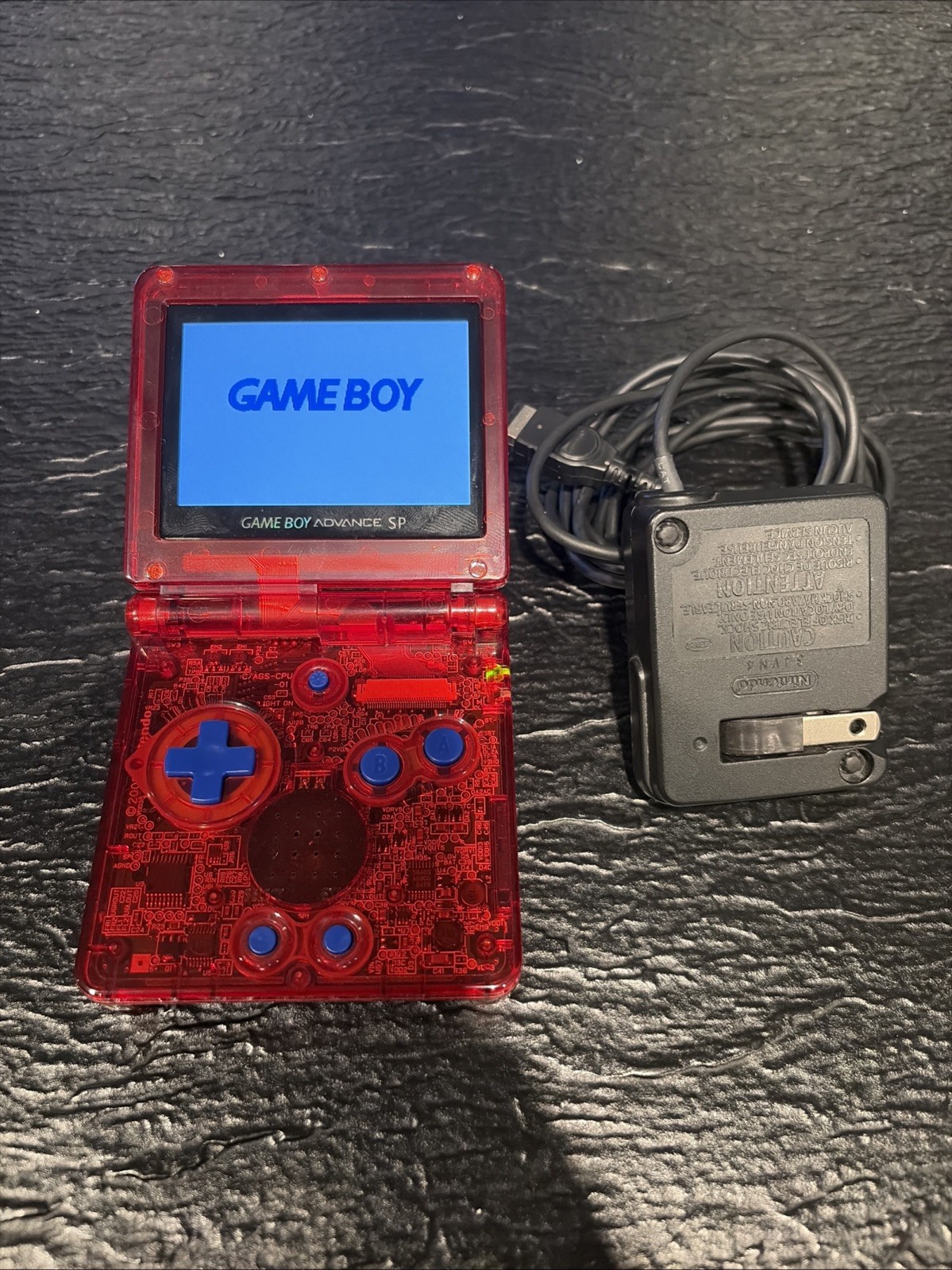 Nintendo Game Boy Advance SP with IPS Back-lit Screen Upgrade