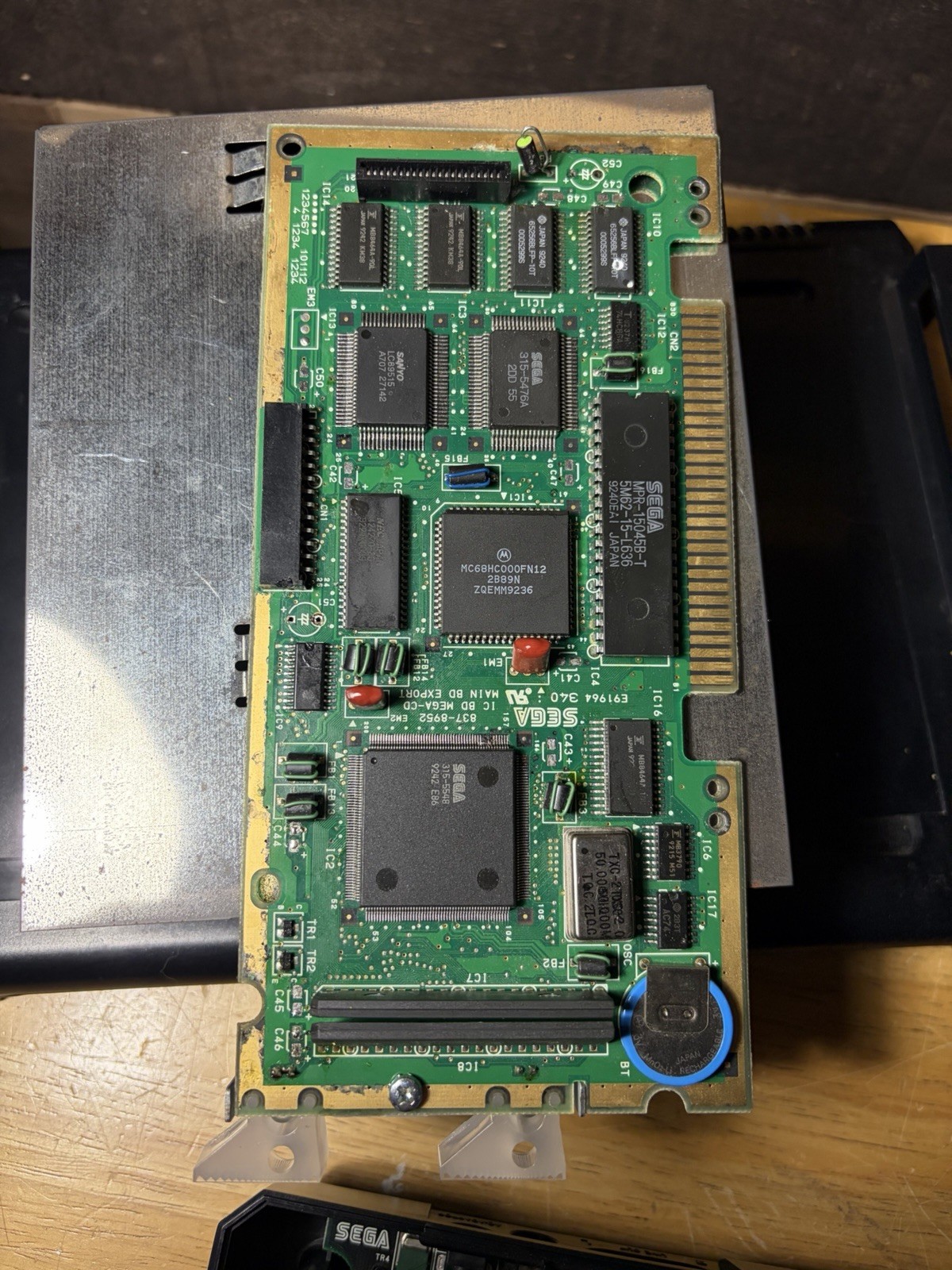 Sega Cd Model 1 Console Non Working For Parts