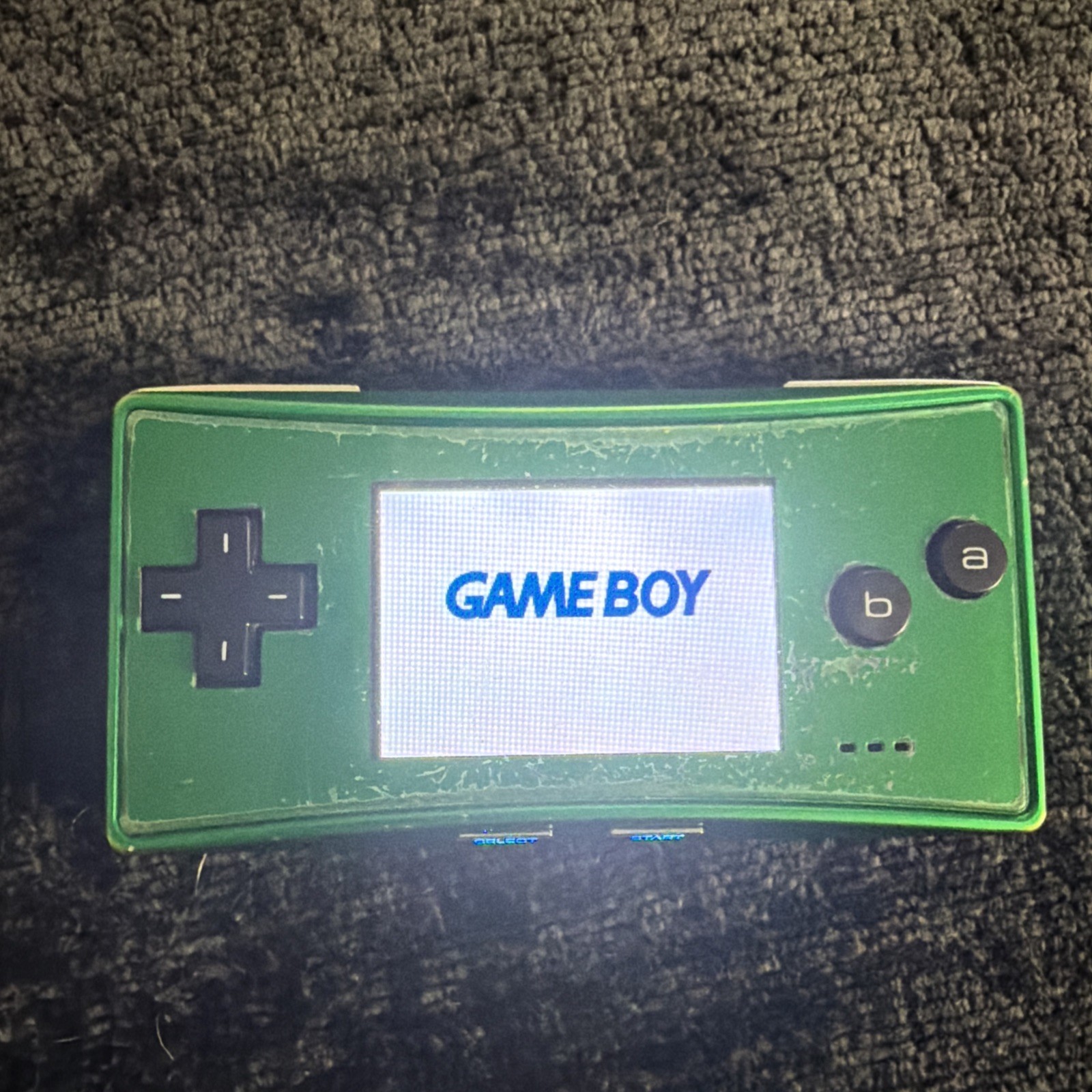 Nintendo Game Boy micro Launch Edition Green Handheld System
