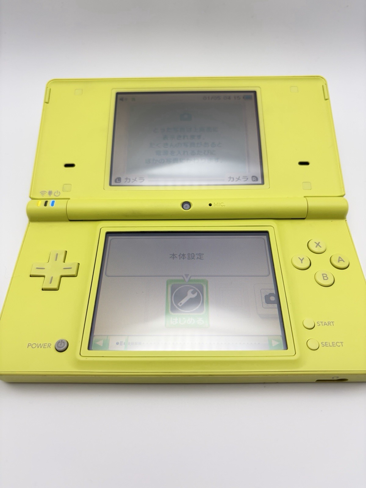 Nintendo DSi Lime Green Console Tested Working Excellent Condition Japan