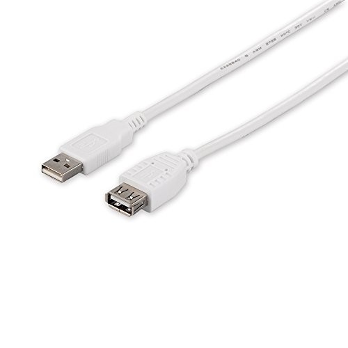 Buffalo USB 2.0 Extension Cable A to A White 1.5m BSUAA215WHfrom JP