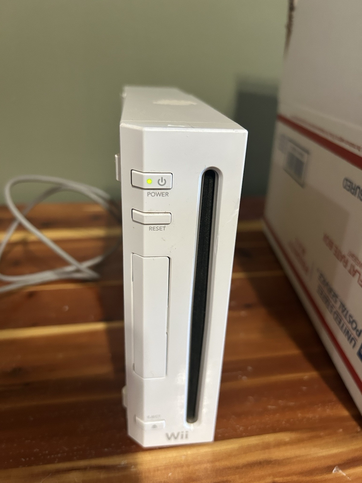 Nintendo Wii Console Bundle Lot System Controller & cords UNTESTED