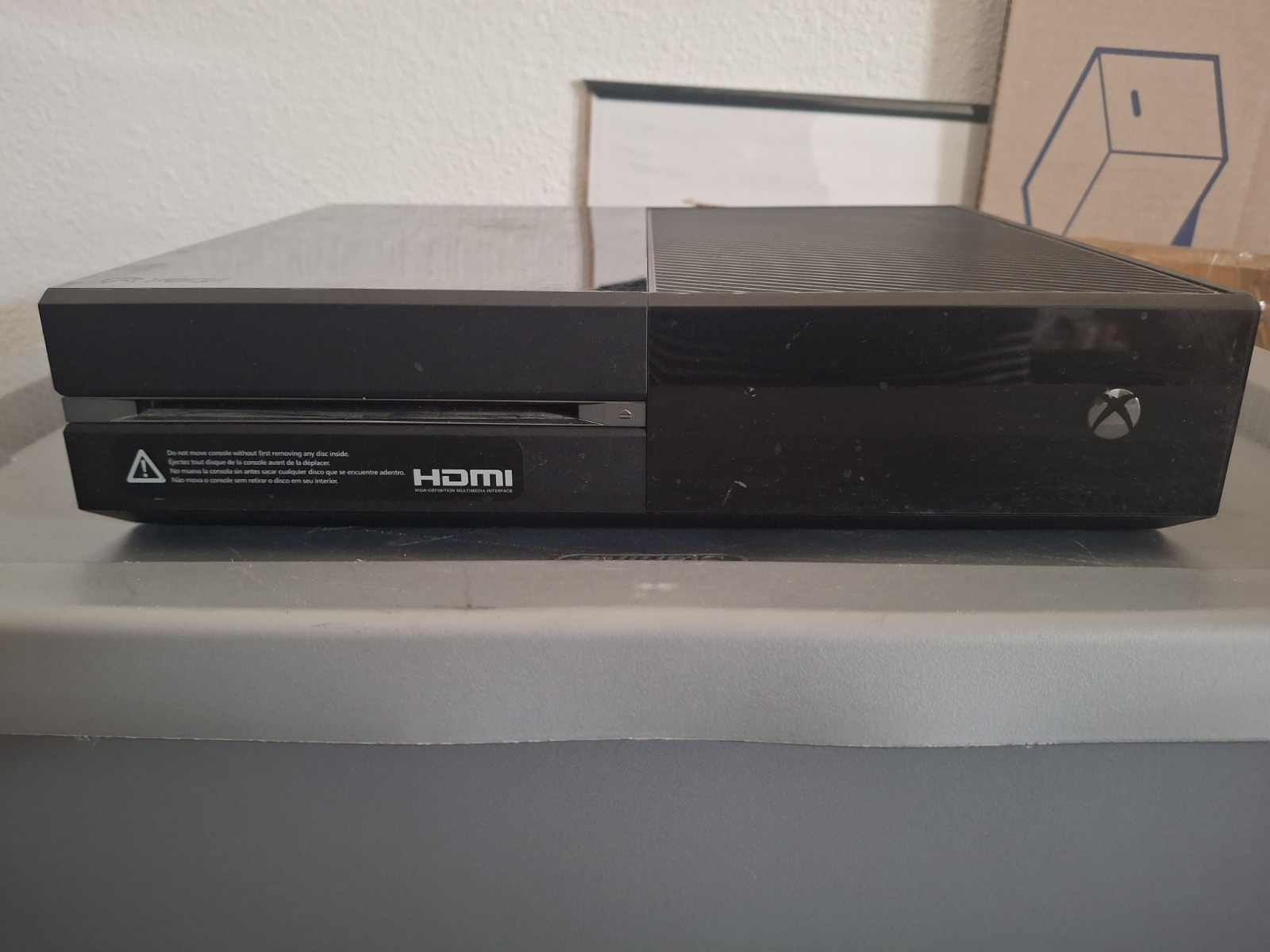 Black Xbox One Model 1540 Console Only With 2 Games