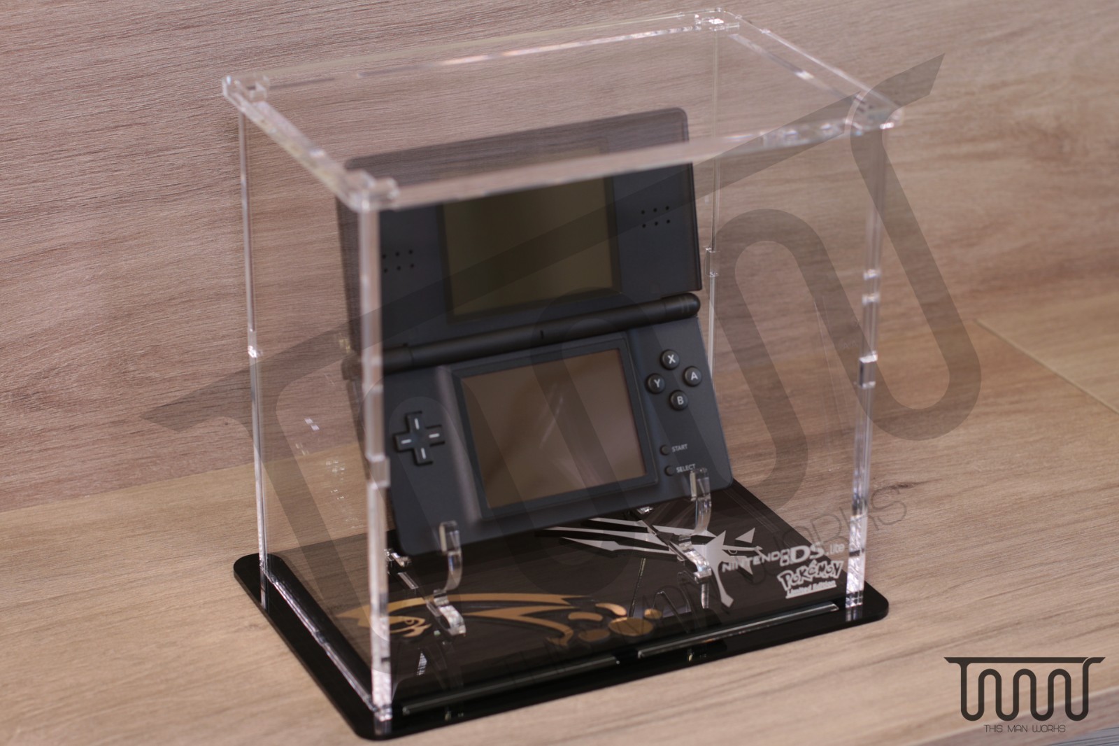 Acrylic Display Case for Nintendo DS Lite Pokémon Dialga and Palkia Edition