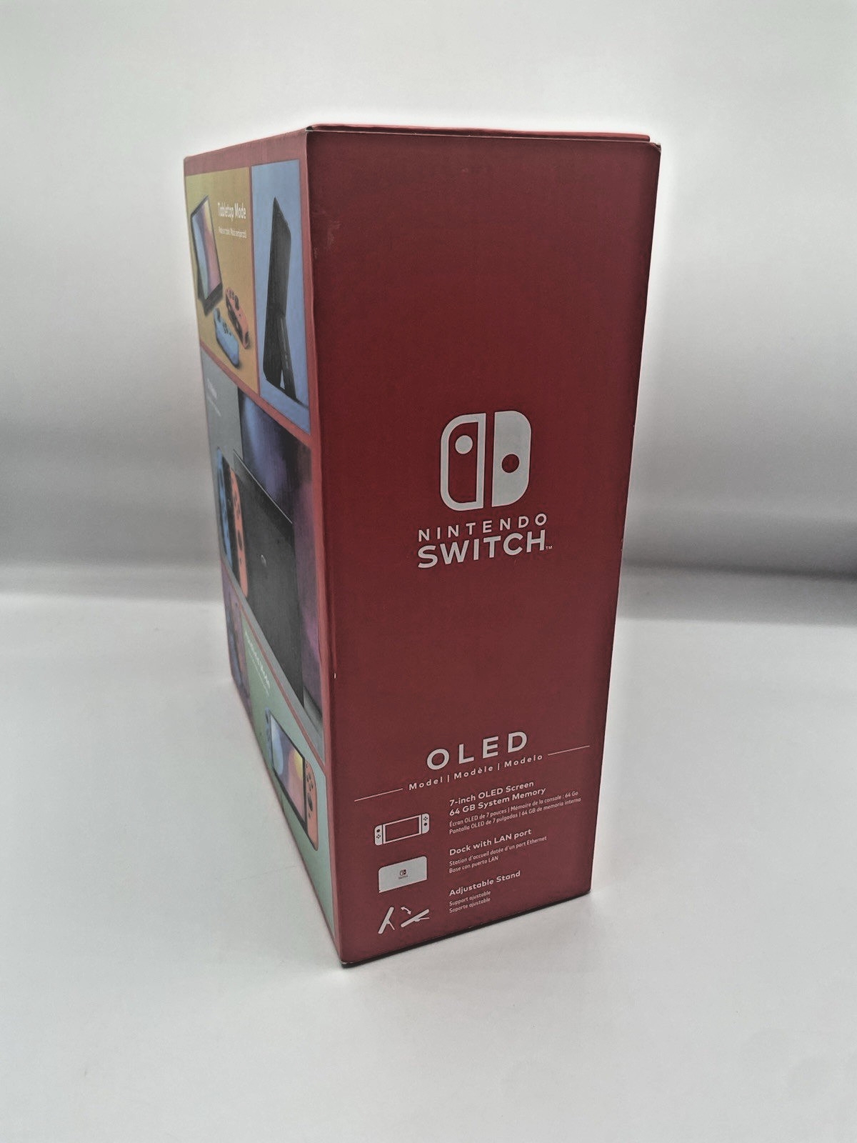 Nintendo Switch Console – OLED Model with Neon Red & Neon Blue Joy-Con Brand New
