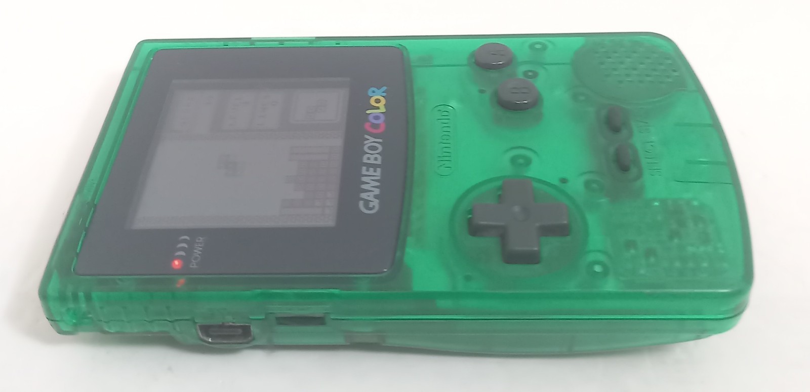 Nintendo Gameboy Color Game Console Clear Green Toysrus Limited Model CGB-001