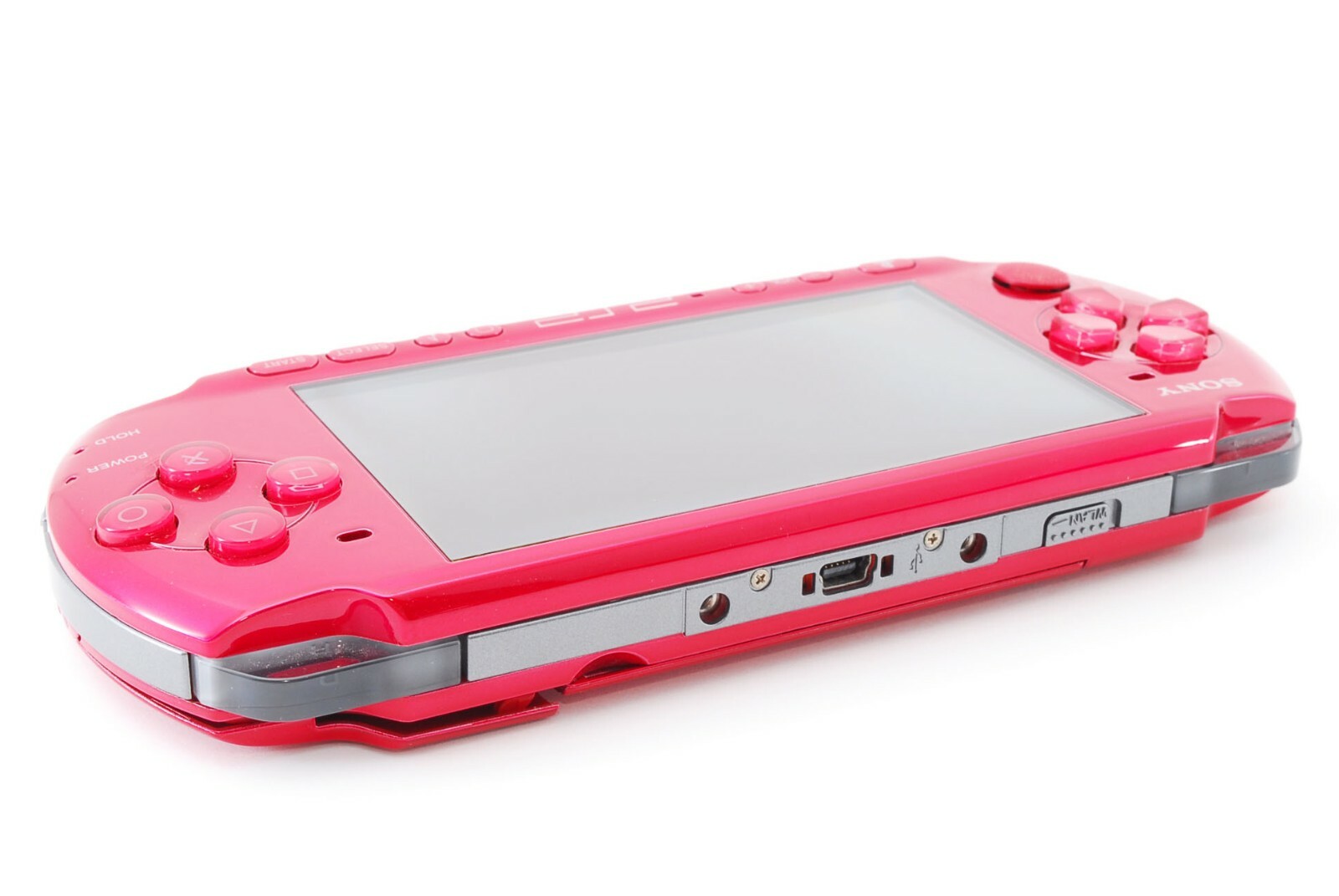 Sony PSP 3000 Radiant Red Console Handheld system w/ Box and Charger [Excellent]