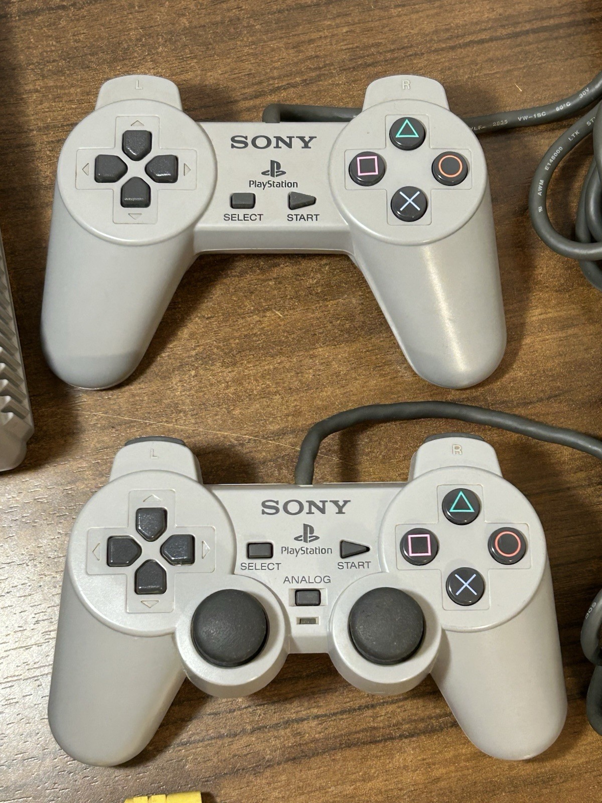 Sony PlayStation 1 PS1 Bundle + 2 Controllers + 5 Games VGC* Tested!