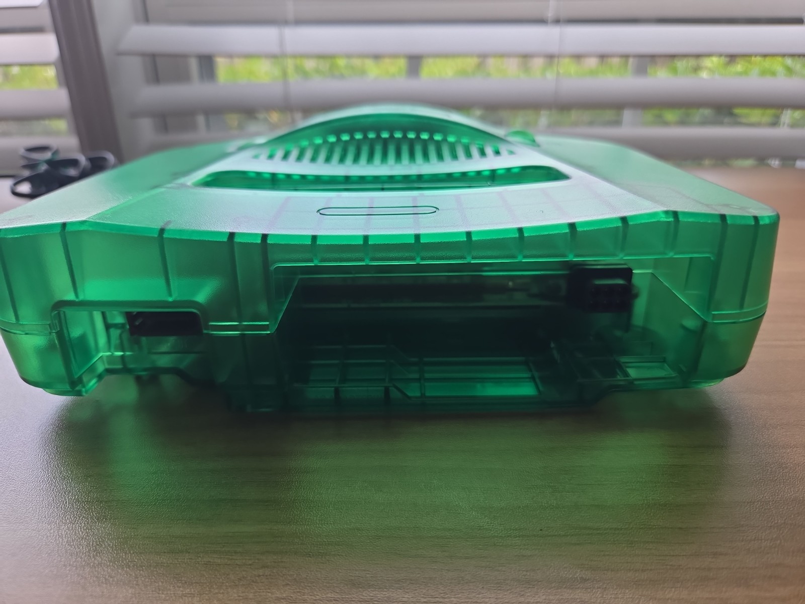 N64 Nintendo 64 clear Green Funtastic Console Re-Shelled Region Free