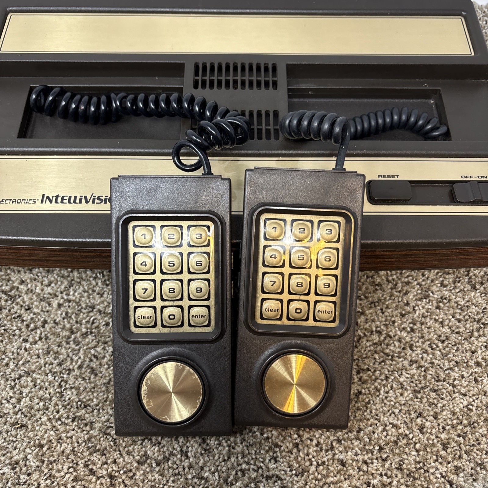 Intellivision Video Game console Tested Working Vintage Game Bundle With Games