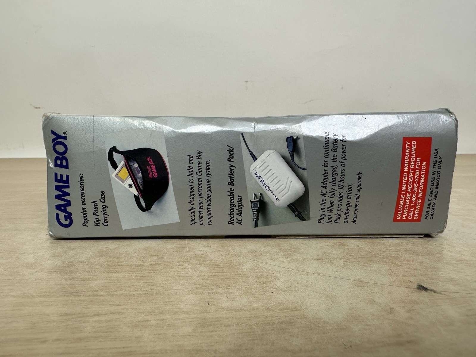 Original Game Boy 1989 DMG-01 Gameboy w/ Box, Foam, Cable, Inserts – WORKS!